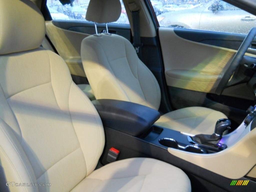 2011 Sonata GLS - Venetian Red / Camel photo #17