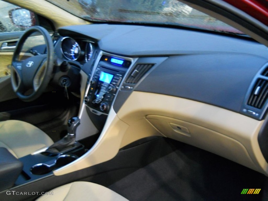 2011 Sonata GLS - Venetian Red / Camel photo #18