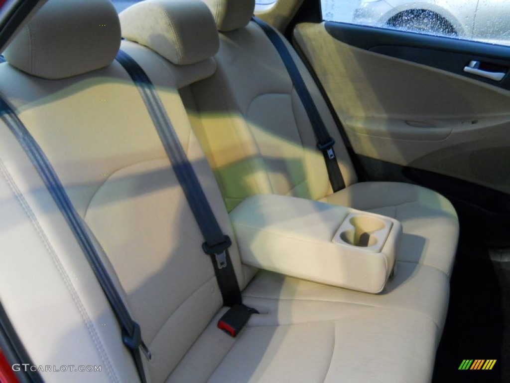 2011 Sonata GLS - Venetian Red / Camel photo #19