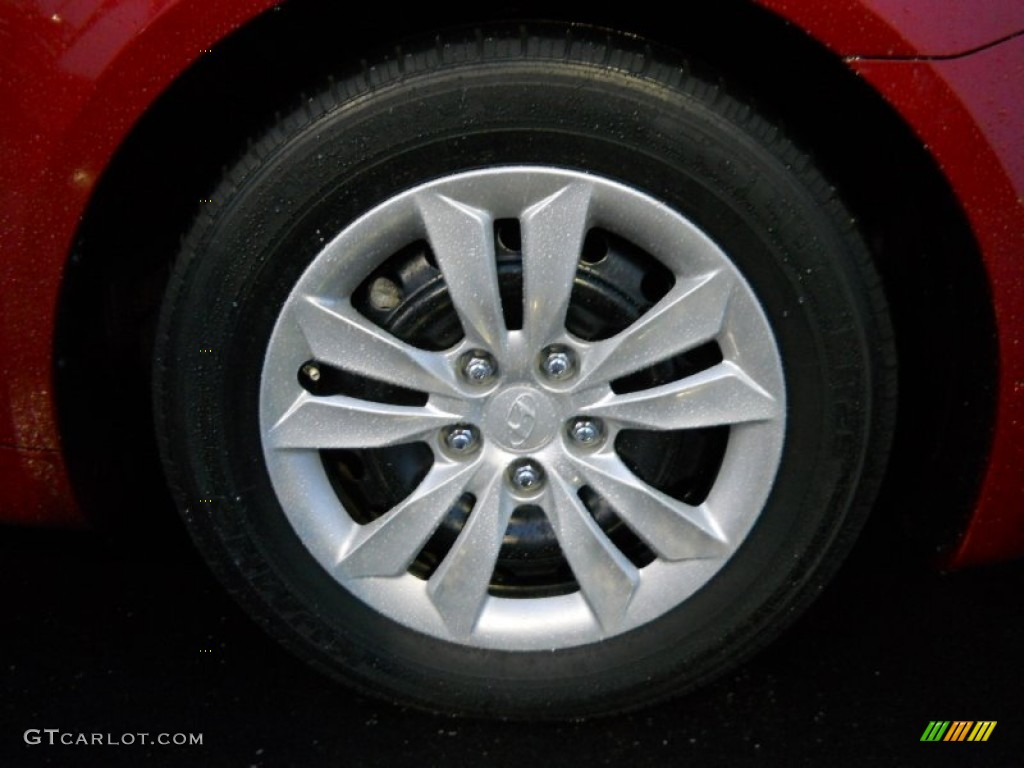 2011 Sonata GLS - Venetian Red / Camel photo #22