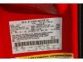 PQ: Race Red 2012 Ford F150 SVT Raptor SuperCrew 4x4 Color Code