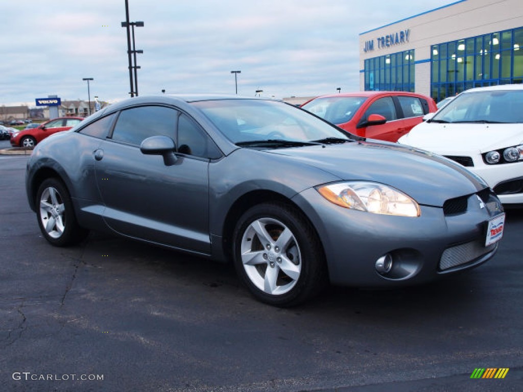 2006 Eclipse GS Coupe - Titanium Gray Pearl / Dark Charcoal photo #2