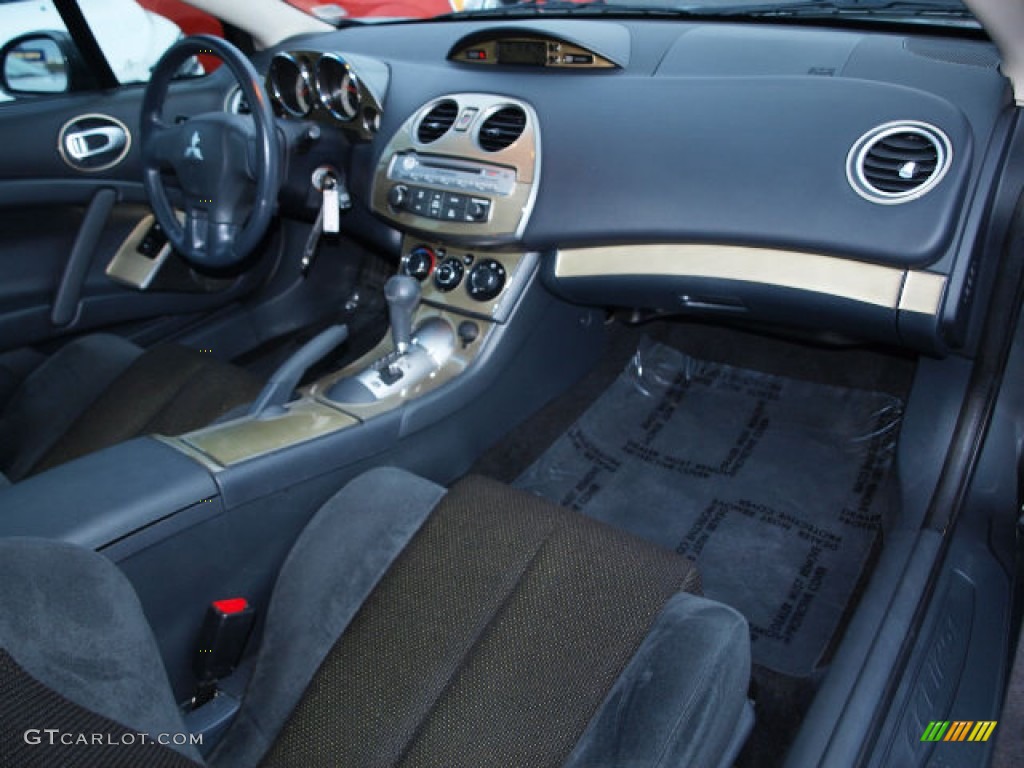 2006 Eclipse GS Coupe - Titanium Gray Pearl / Dark Charcoal photo #10