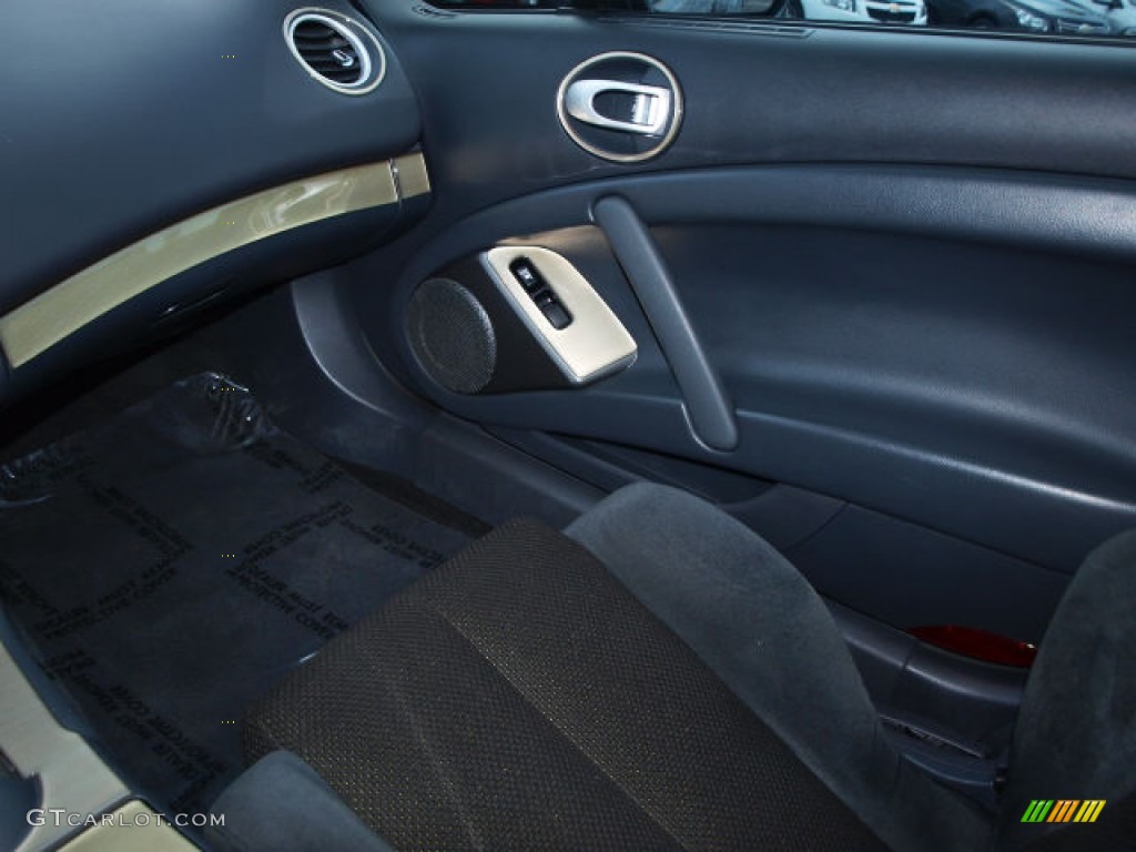 2006 Eclipse GS Coupe - Titanium Gray Pearl / Dark Charcoal photo #13