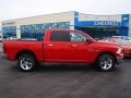 2010 Flame Red Dodge Ram 1500 Big Horn Crew Cab 4x4  photo #1