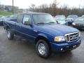 Vista Blue Metallic - Ranger XLT SuperCab 4x4 Photo No. 2