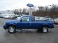 Vista Blue Metallic - Ranger XLT SuperCab 4x4 Photo No. 5