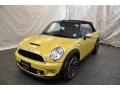 Interchange Yellow - Cooper S Convertible Photo No. 1