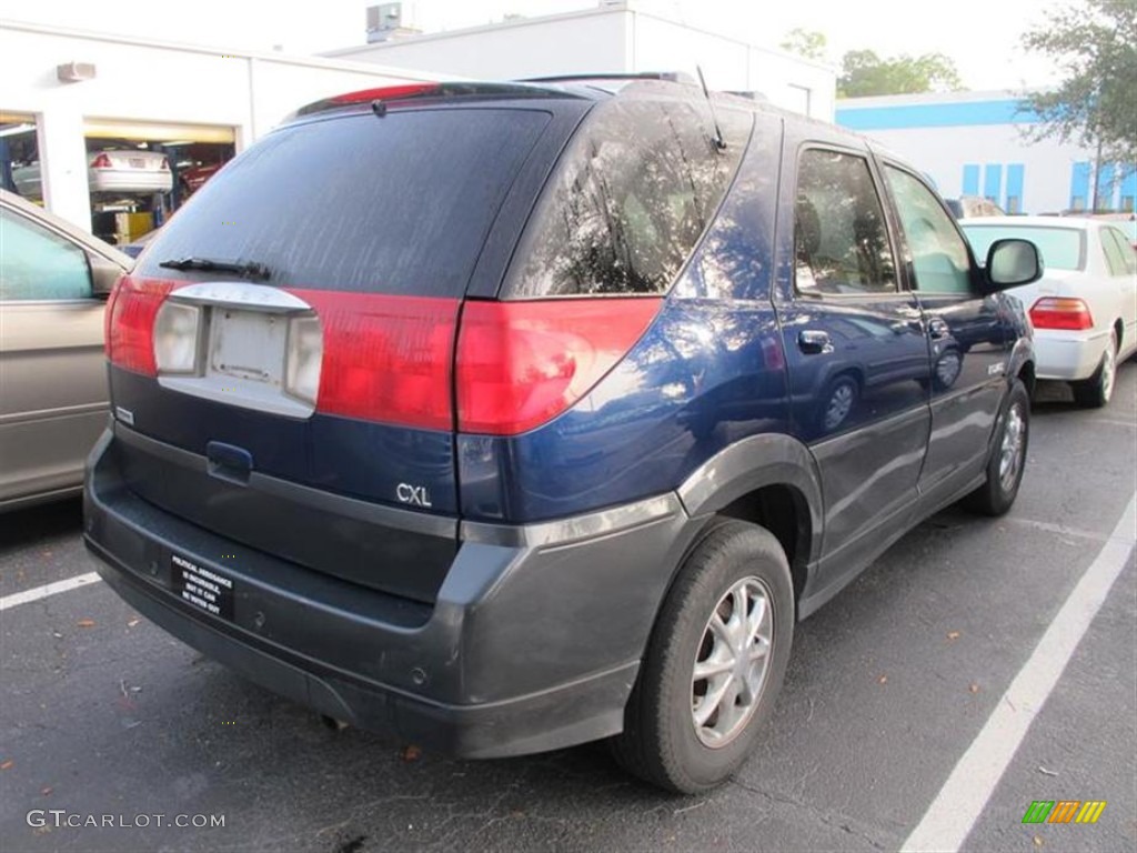 2002 Rendezvous CXL AWD - Indigo Blue / Medium Oak photo #2