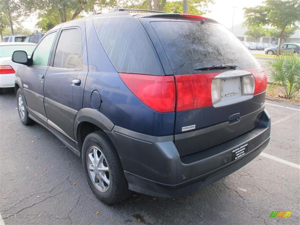 2002 Rendezvous CXL AWD - Indigo Blue / Medium Oak photo #3
