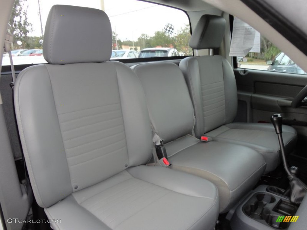 Medium Slate Gray Interior 2007 Dodge Ram 2500 ST Regular Cab 4x4 Photo #58755183