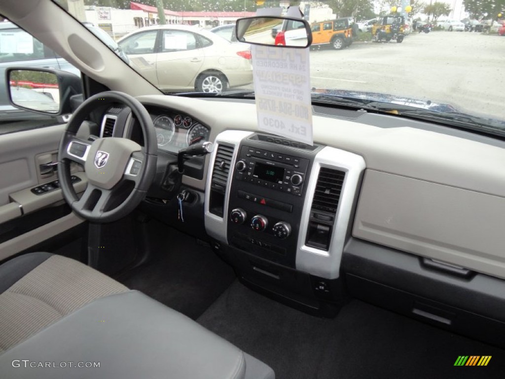 2011 Ram 1500 SLT Quad Cab - Deep Water Blue Pearl / Dark Slate Gray/Medium Graystone photo #11