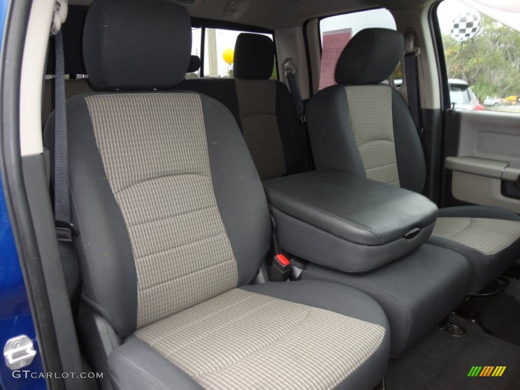 2011 Ram 1500 SLT Quad Cab - Deep Water Blue Pearl / Dark Slate Gray/Medium Graystone photo #12