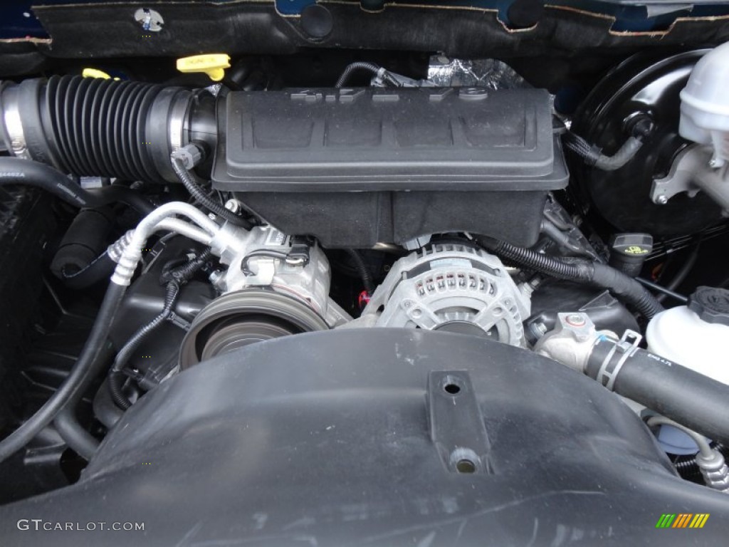 2011 Ram 1500 SLT Quad Cab - Deep Water Blue Pearl / Dark Slate Gray/Medium Graystone photo #19