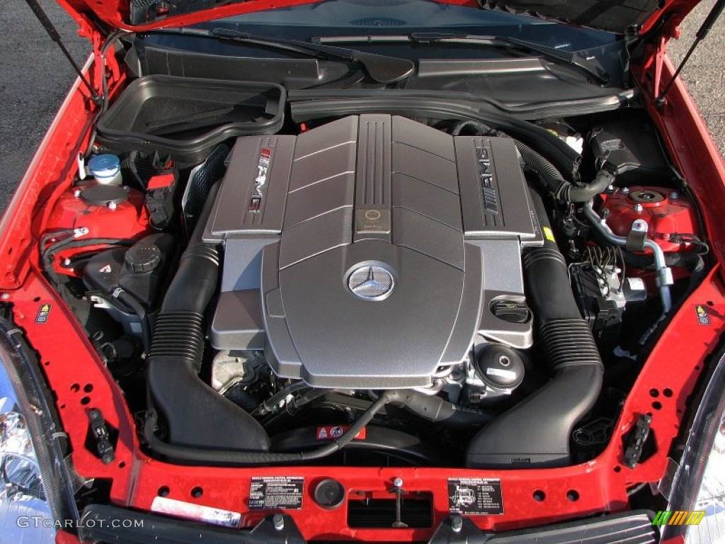 2007 Mercedes-Benz SLK 55 AMG Roadster 5.5 Liter AMG SOHC 24-Valve V8 Engine Photo #58758676