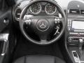 Black 2007 Mercedes-Benz SLK 55 AMG Roadster Steering Wheel