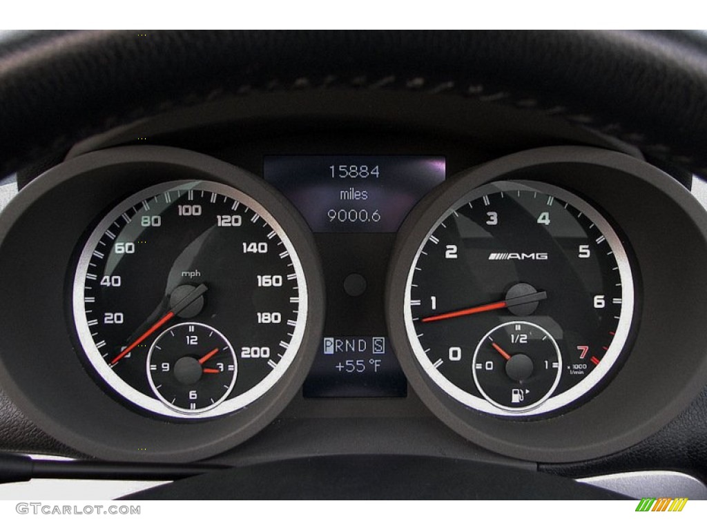 2007 Mercedes-Benz SLK 55 AMG Roadster Gauges Photo #58759005