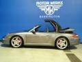2008 Meteor Grey Metallic Porsche 911 Carrera S Cabriolet  photo #6