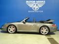 2008 Meteor Grey Metallic Porsche 911 Carrera S Cabriolet  photo #7