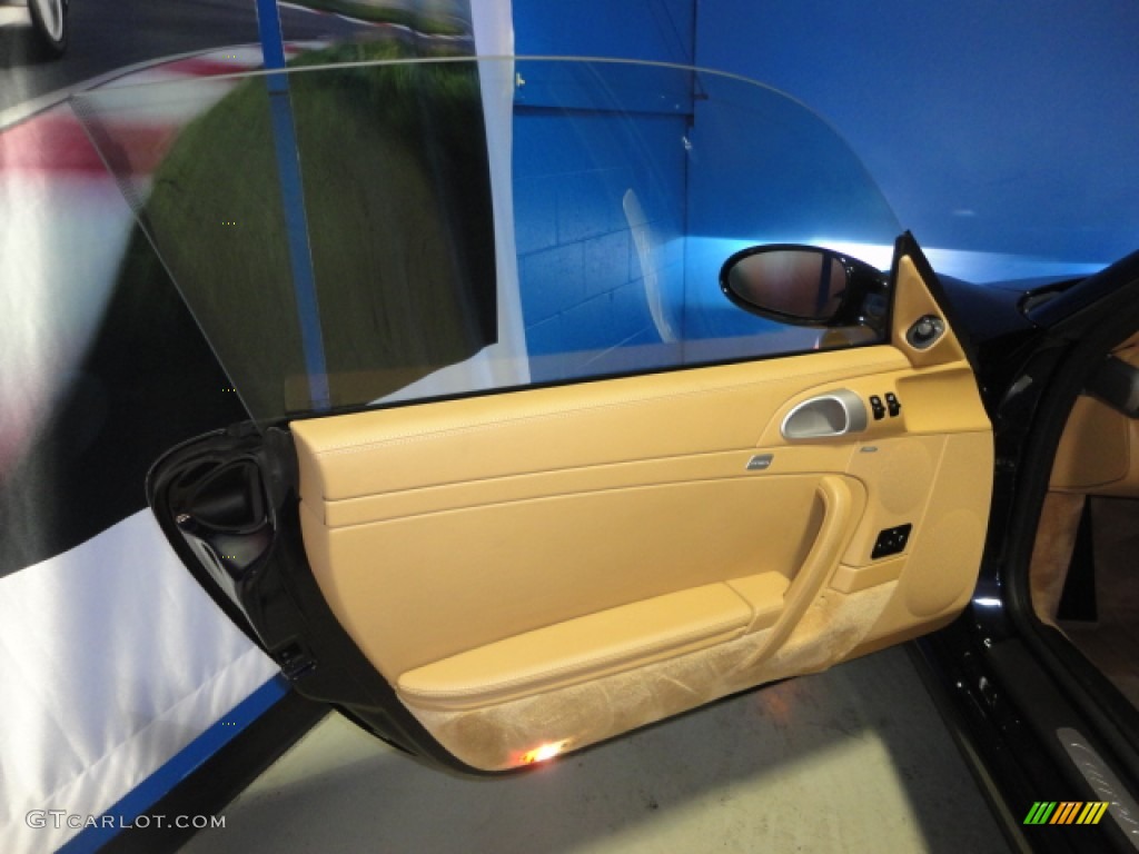 2008 911 Carrera Coupe - Midnight Blue Metallic / Sand Beige photo #9