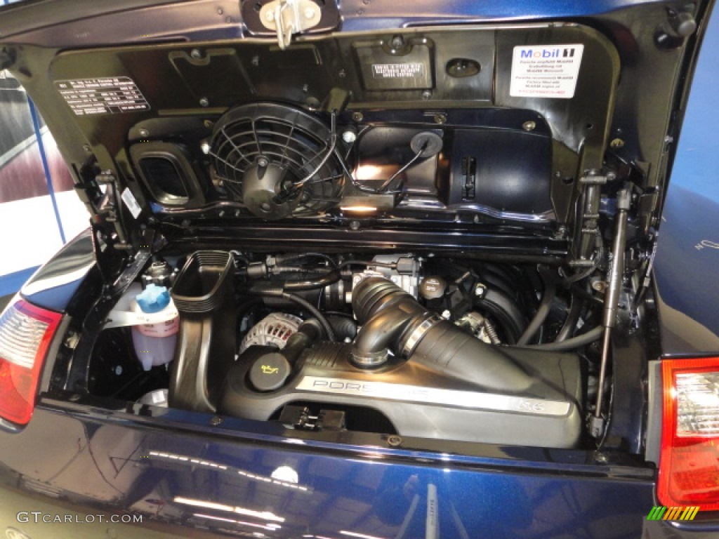 2008 911 Carrera Coupe - Midnight Blue Metallic / Sand Beige photo #16
