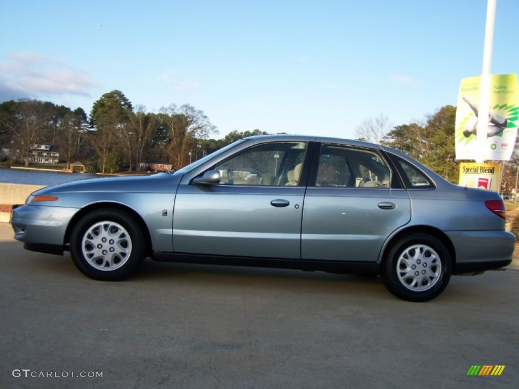 2002 L Series L200 Sedan - Silver Blue / Gray photo #8