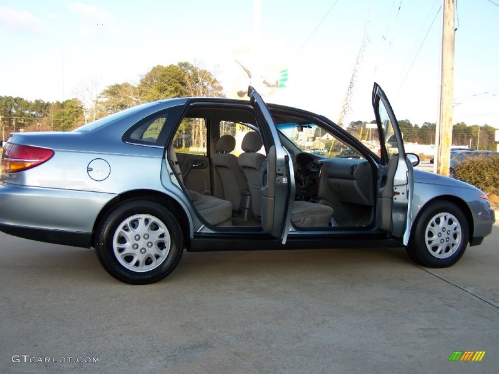 2002 L Series L200 Sedan - Silver Blue / Gray photo #9