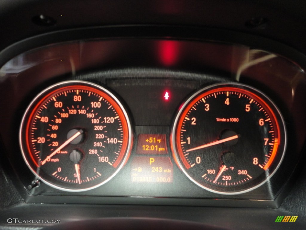 2010 BMW 3 Series 335i xDrive Coupe Gauges Photo #58761522