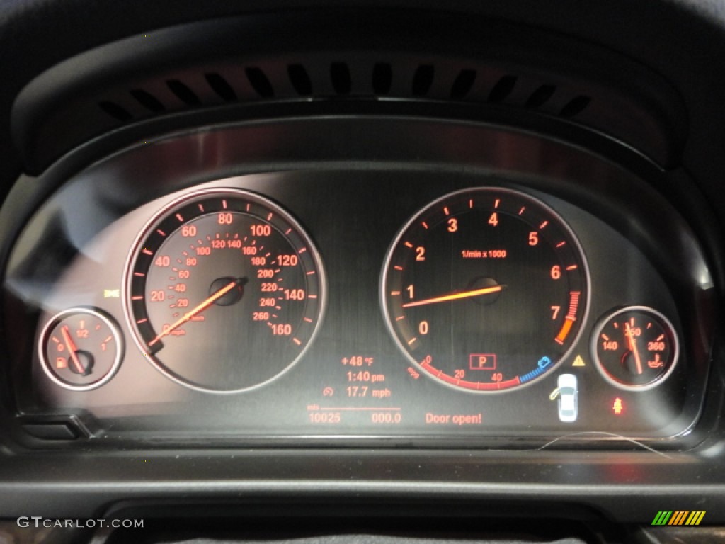 2011 BMW 5 Series 550i xDrive Sedan Gauges Photo #58761996