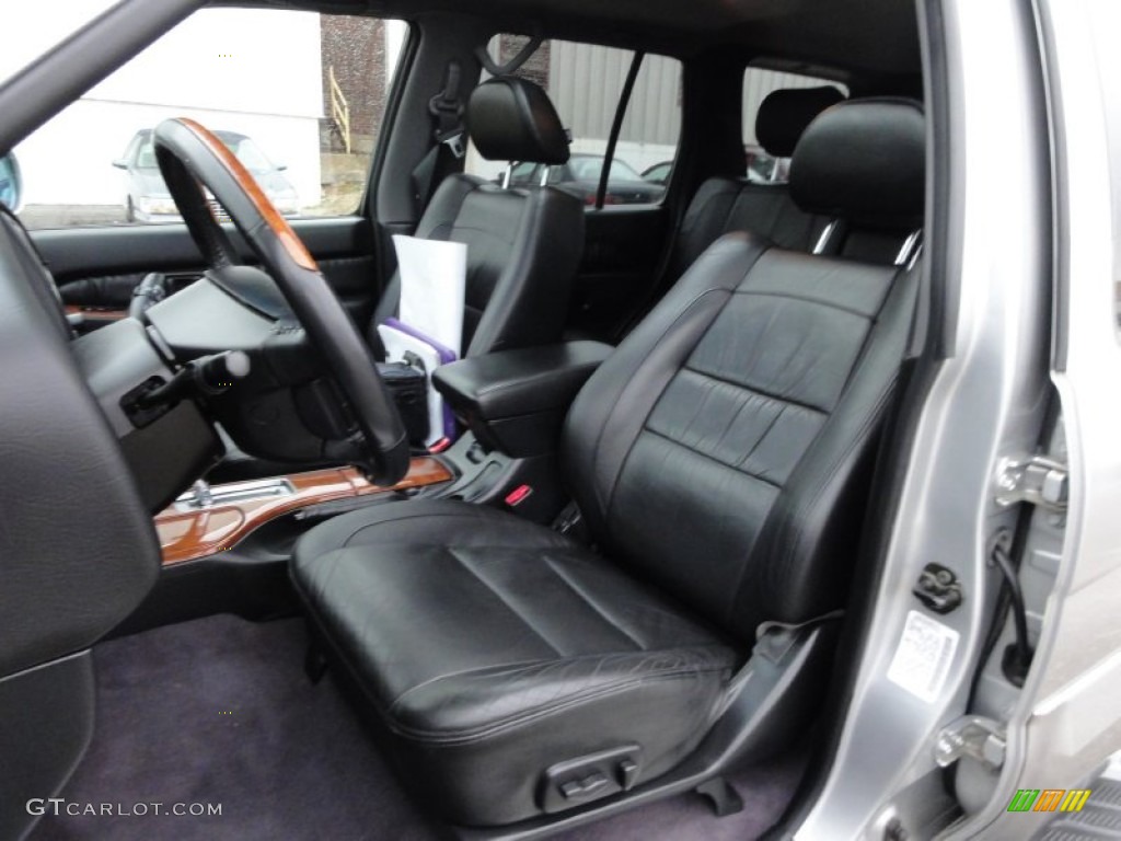 Graphite Interior 2002 Infiniti QX4 4x4 Photo #58763529