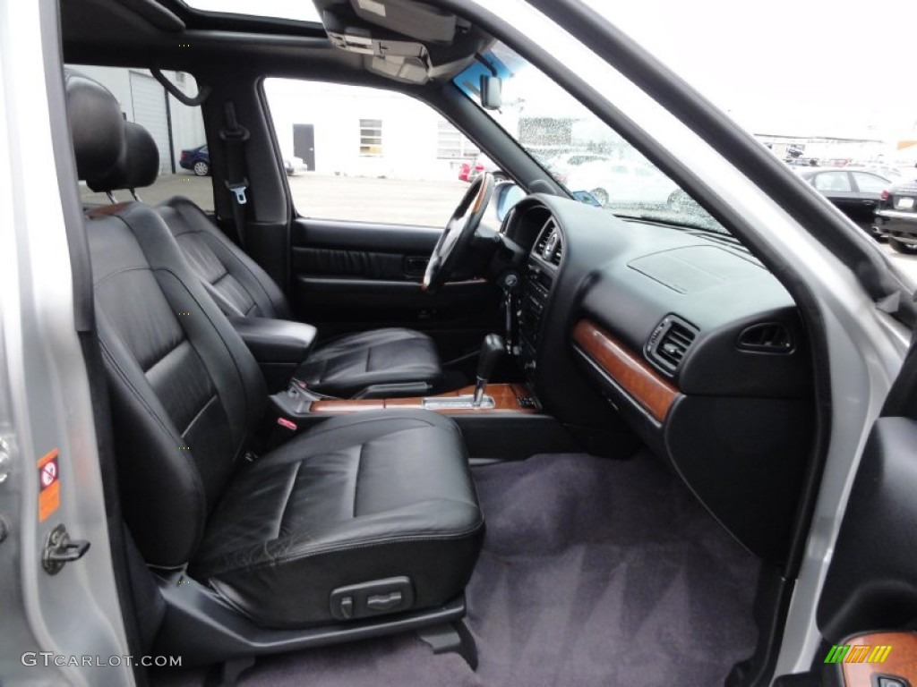 Graphite Interior 2002 Infiniti QX4 4x4 Photo #58763559