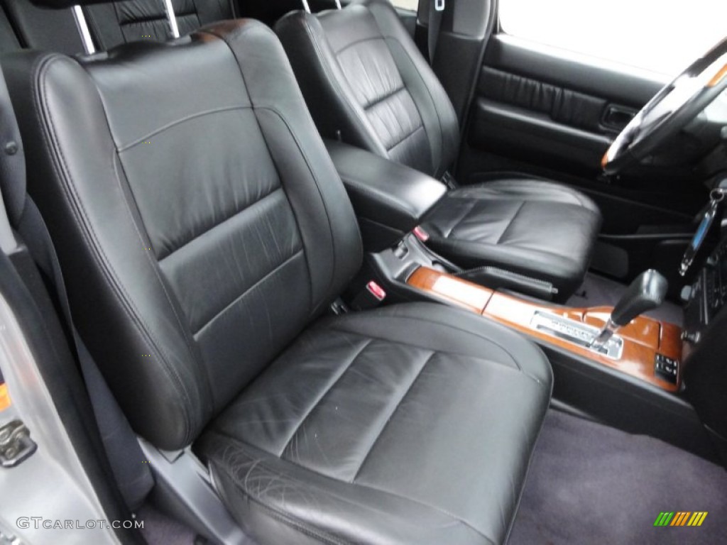 Graphite Interior 2002 Infiniti QX4 4x4 Photo #58763568