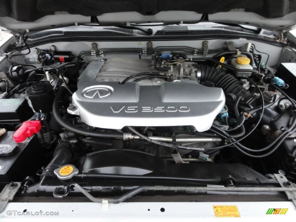 2002 Infiniti QX4 4x4 3.5 Liter DOHC 24-Valve V6 Engine Photo #58763688