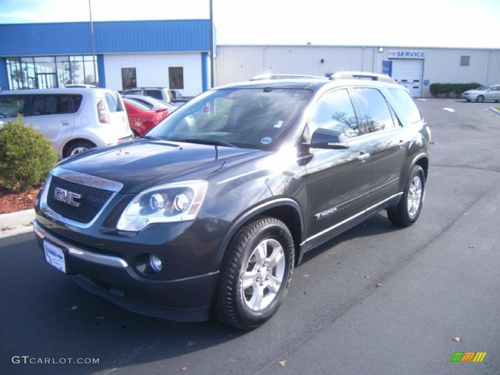 2007 Acadia SLT AWD - Carbon Metallic / Titanium photo #1