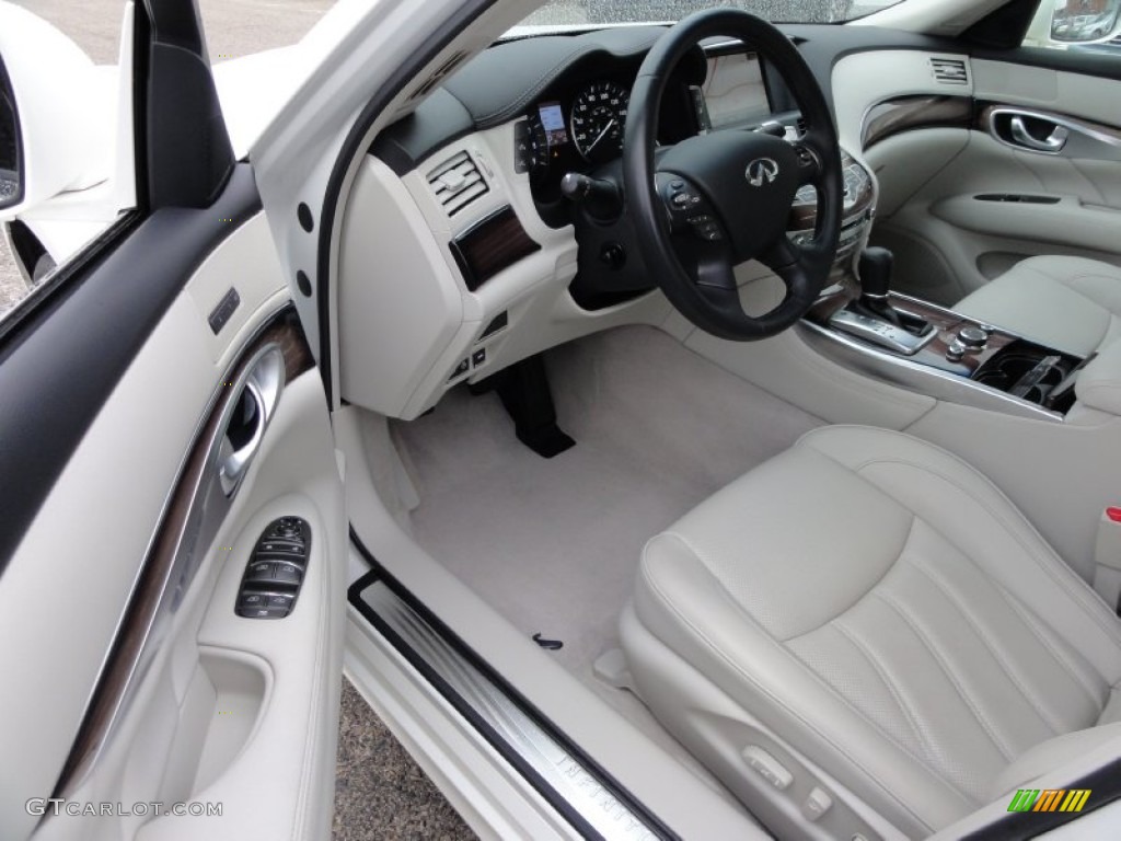 Graphite Interior 2011 Infiniti M 37x AWD Sedan Photo #58765929