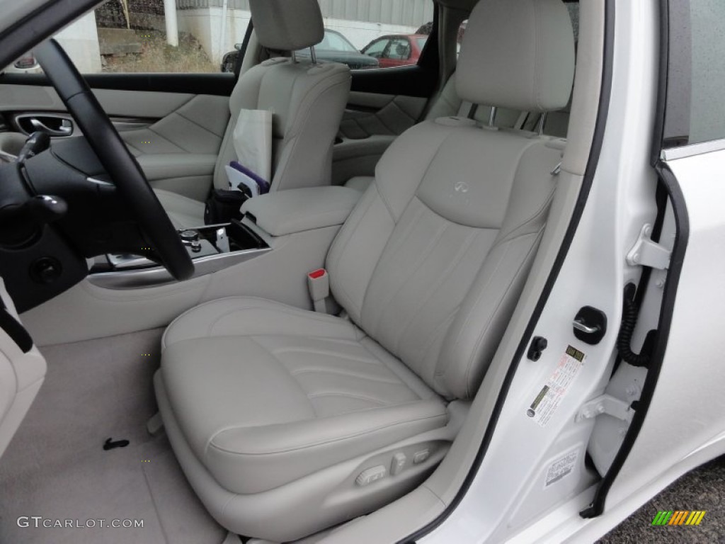 Graphite Interior 2011 Infiniti M 37x AWD Sedan Photo #58765959