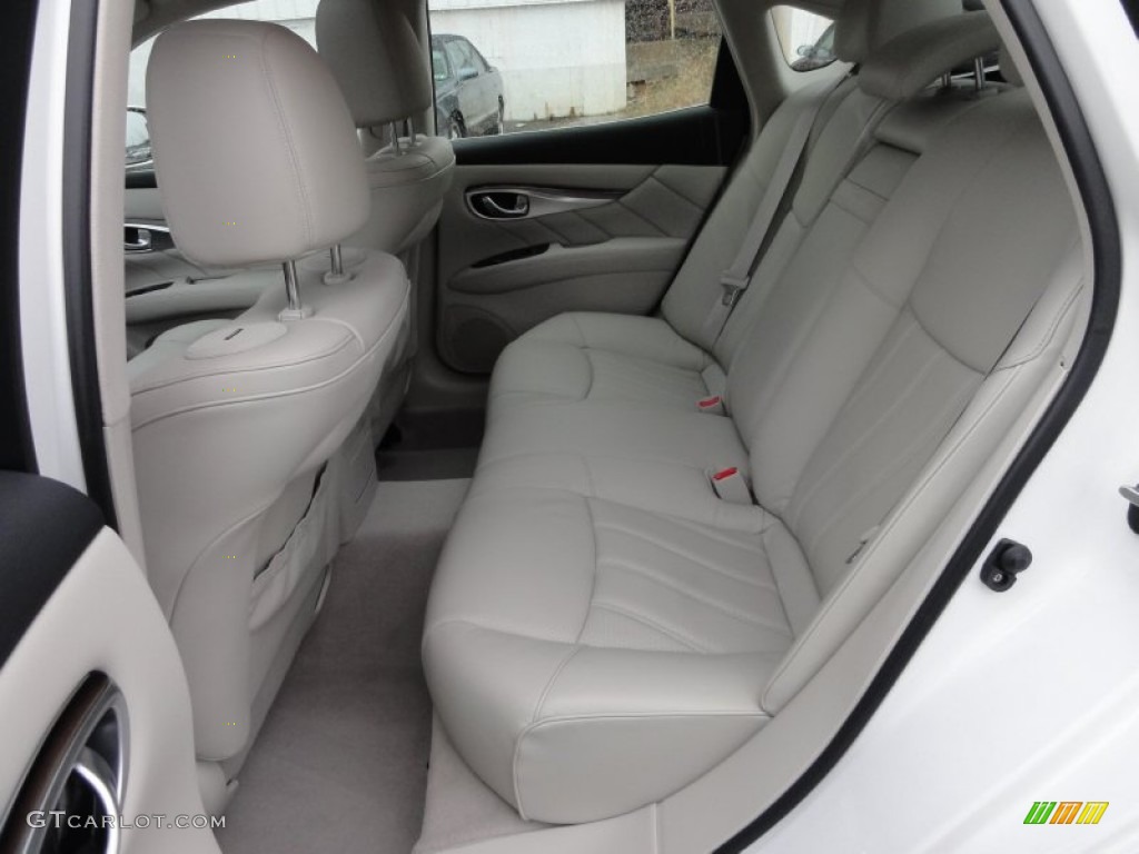 Graphite Interior 2011 Infiniti M 37x AWD Sedan Photo #58766055