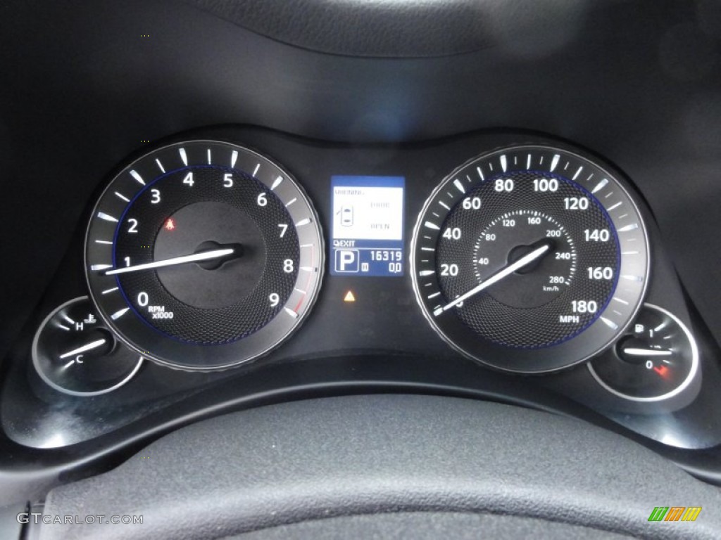 2011 Infiniti M 37x AWD Sedan Gauges Photo #58766235