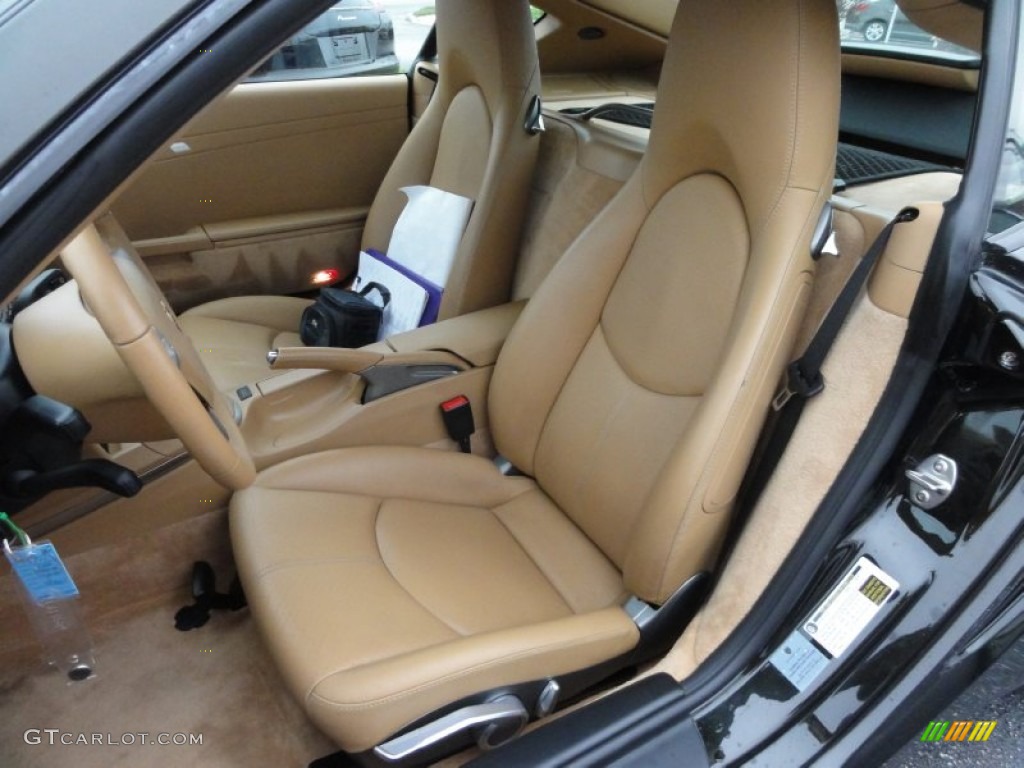 Sand Beige Interior 2006 Porsche Cayman S Photo #58767189