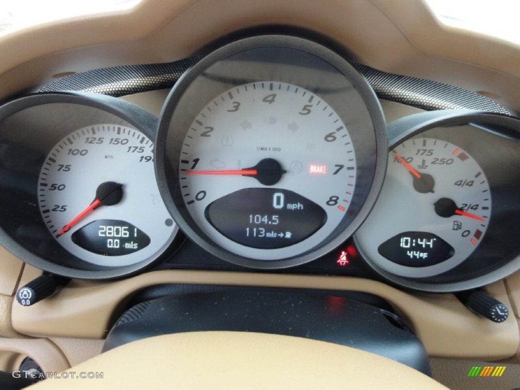 2006 Porsche Cayman S Gauges Photo #58767342