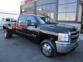 2011 Black Chevrolet Silverado 3500HD LT Crew Cab 4x4  photo #1