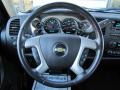 Ebony 2011 Chevrolet Silverado 3500HD LT Crew Cab 4x4 Steering Wheel
