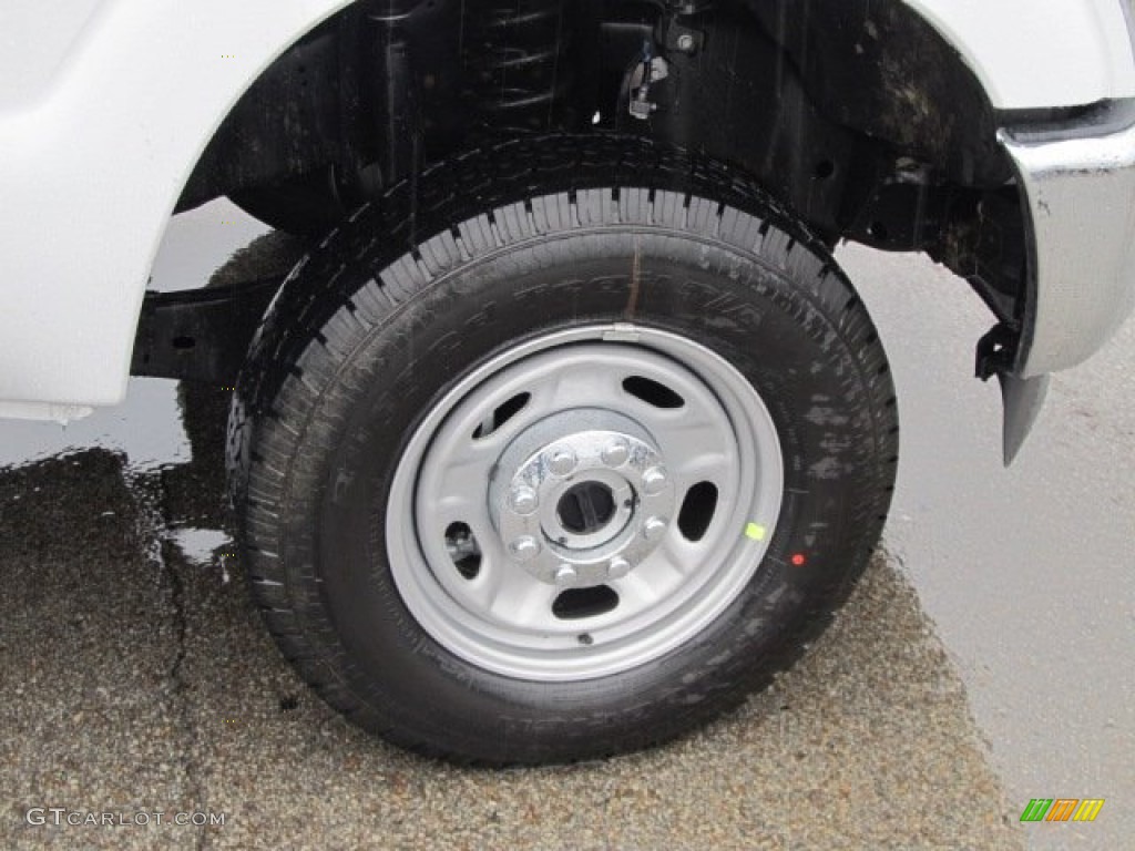 2012 F350 Super Duty XL Regular Cab 4x4 Chassis - Oxford White / Steel photo #3