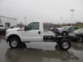 2012 Oxford White Ford F350 Super Duty XL Regular Cab 4x4 Chassis  photo #9