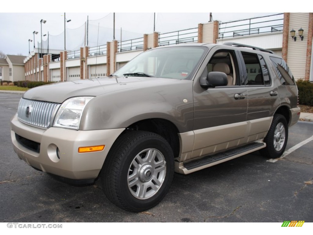 2004 Mountaineer Convenience AWD - Mineral Gray Metallic / Medium Dark Parchment photo #1