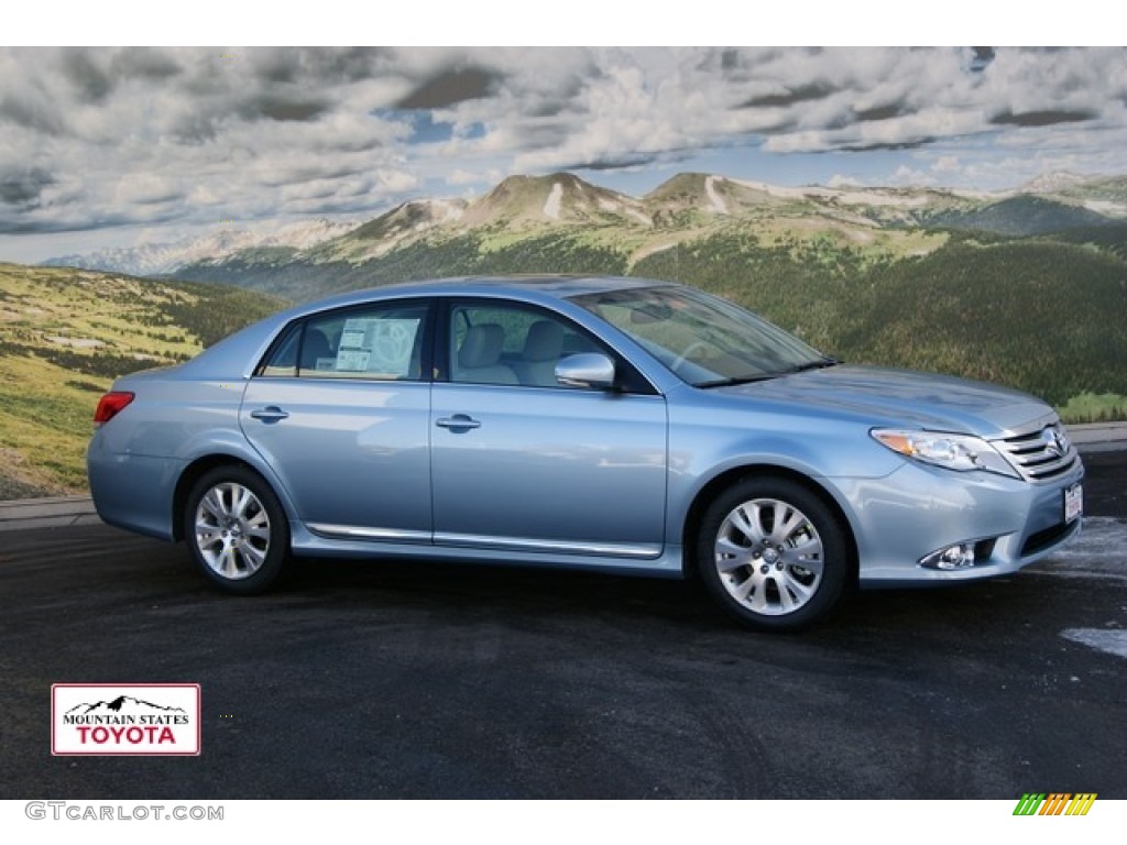 2012 Avalon  - Zephyr Blue Metallic / Ivory photo #1