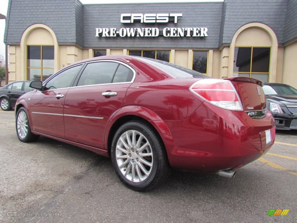 2008 Aura XR - Red Jewel / Black photo #2