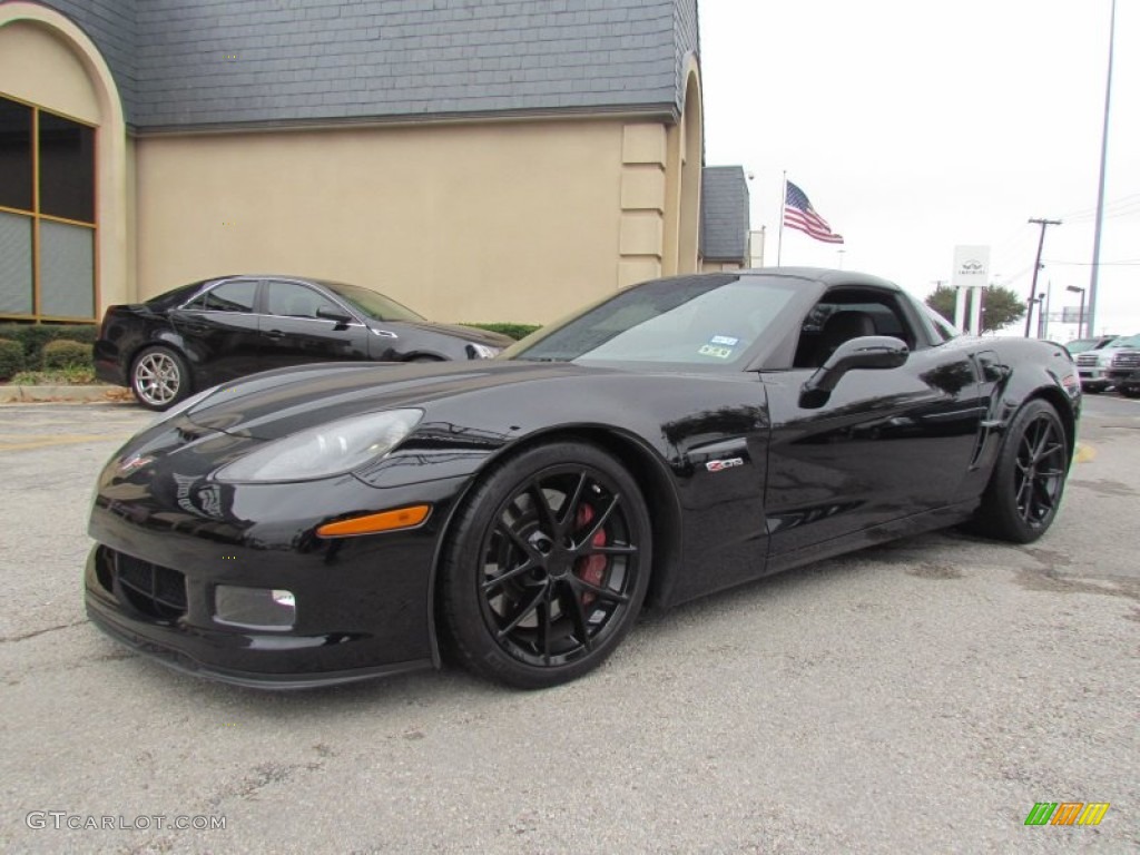 Black 2008 Chevrolet Corvette Z06 Exterior Photo #58772316