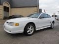 1998 Ultra White Ford Mustang V6 Coupe  photo #7