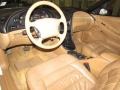 Saddle 1998 Ford Mustang V6 Coupe Interior Color